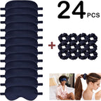 24Pcs Satin Eye Mask Silk Sleep Masks Silky Eyes Cover Blackout Blindfold - Image 2
