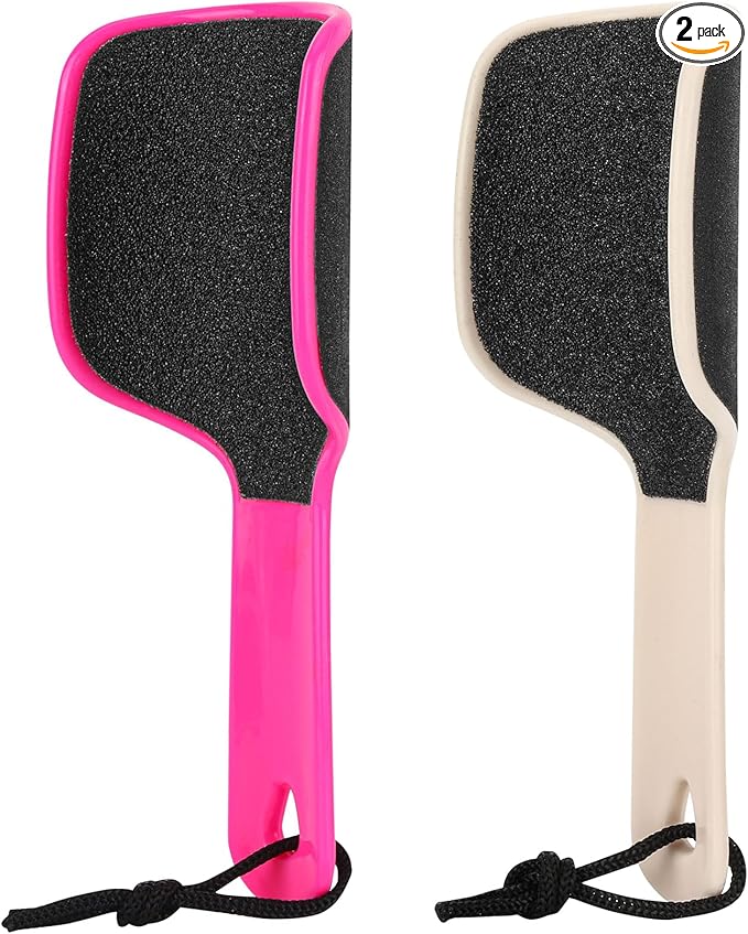 2 Pcs Curved Foot File Callus Remover by BTYMS