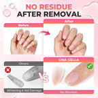 UNA GELLA 20ml*2PCS Nail Glue Remover - Image 2