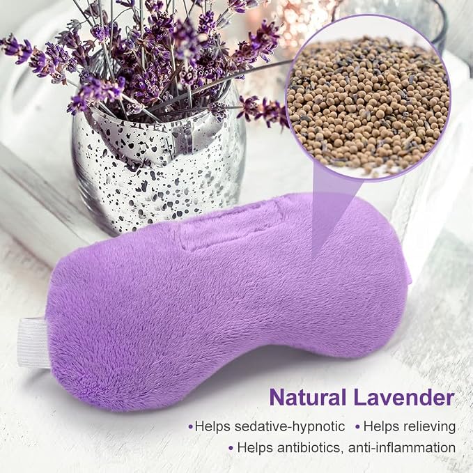 Umisleep Lavender Eye Mask, Aromatherapy Weighted Sleep Mask - Image 4