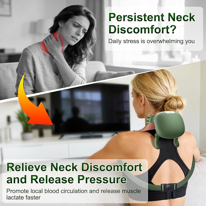 Nooydio Neck Massager, Neck and Back Massager - Image 7