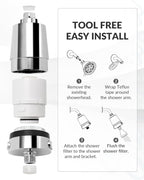 SANYCASA Hard Water Shower Filter - Image 5