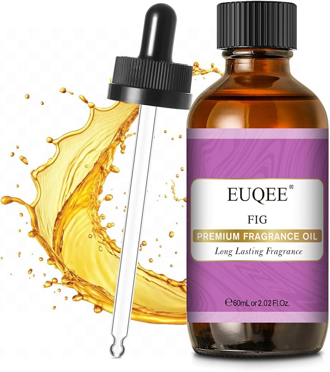 EUQEE Fig Fragrance Oil, Premium Fig Essential Oil 2.02 Fl oz by EUQEE