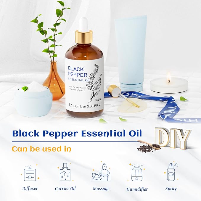 HIQILI Black Pepper Essential Oil - Image 5
