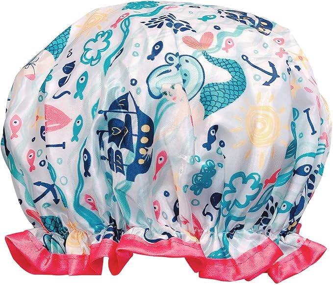 allydrew Reusable Women's Waterproof Shower Caps by allydrew