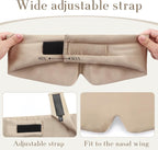 SECZIPE 100% Mulberry Silk Sleep Mask Eye Mask - Image 4