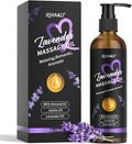 Lavender Sensual Massage Oil for Couples–Relaxing Body Massage Oil for Date by RIHAKO