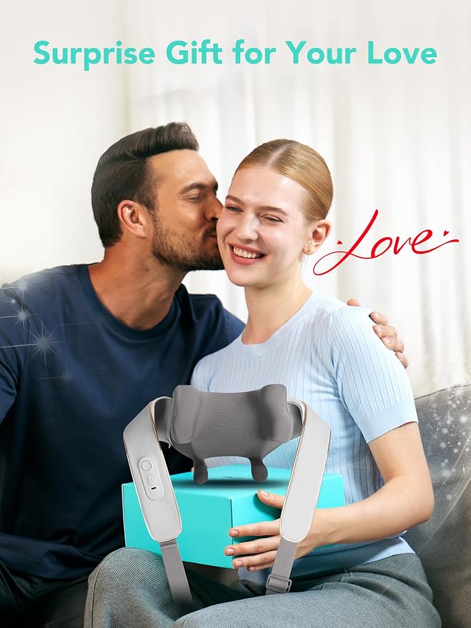 SKG 2025 Neck Massager for Pain Relief, Deep Tissue 6D Kneading - Image 2