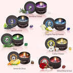 Inspireyes Chakra Candles with Premium Crystal and Healing Stones Luxury - Image 5
