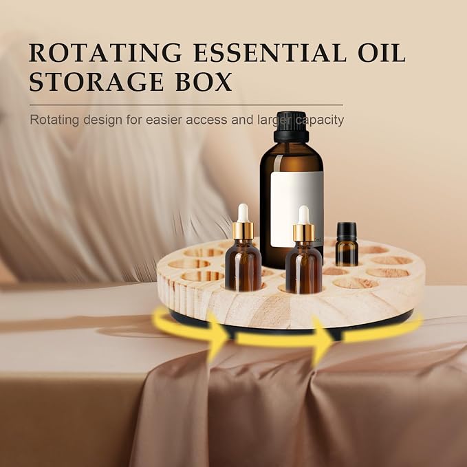 VolksRose Rotating Essential Oil Organizer - Image 6