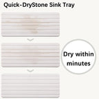 NiuYichee 2 PCS Water Absorbent diatomite Coasters, 9.5" x 4" Water Absorbing - Image 5