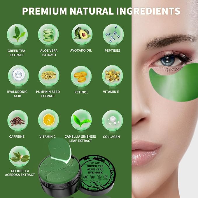 Qyiywim Under Eye Patches 70PCS, Under Eye Masks - Image 3