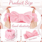 Janmini 36 Pcs Spa Headband and Wristbands Set - Image 2