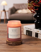 M&SENSE Large Rose Oud Soy Candles, 19.4oz Natural Soy Wax, 110-Hour Long - Image 7
