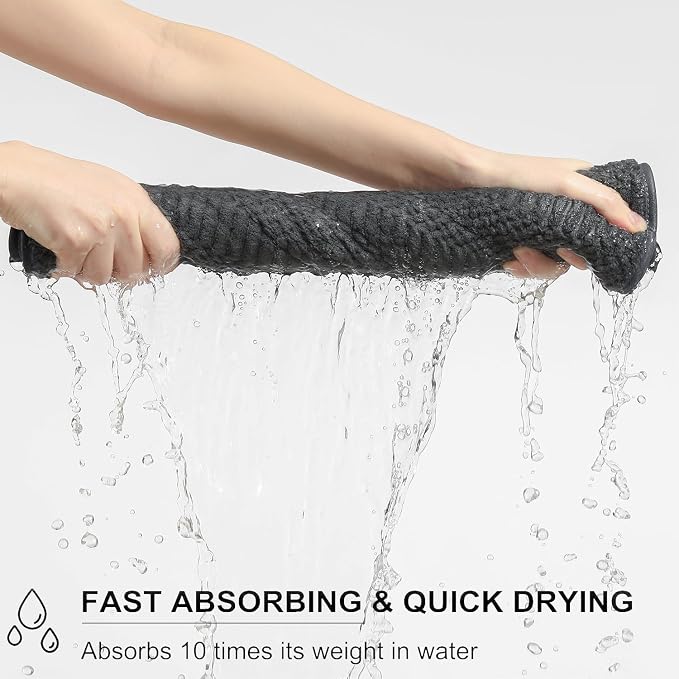 Ycosy 4 Pack Extra Large Microfiber Bath Towels Set, 35x70 inches, Less Lint - Image 6