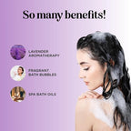 Premium Lavender Bubble Bath for Women - Image 3