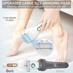 Electric Callus Remover for Feet, Professional Pedicure Kit Rechargeable Foot - Image 2