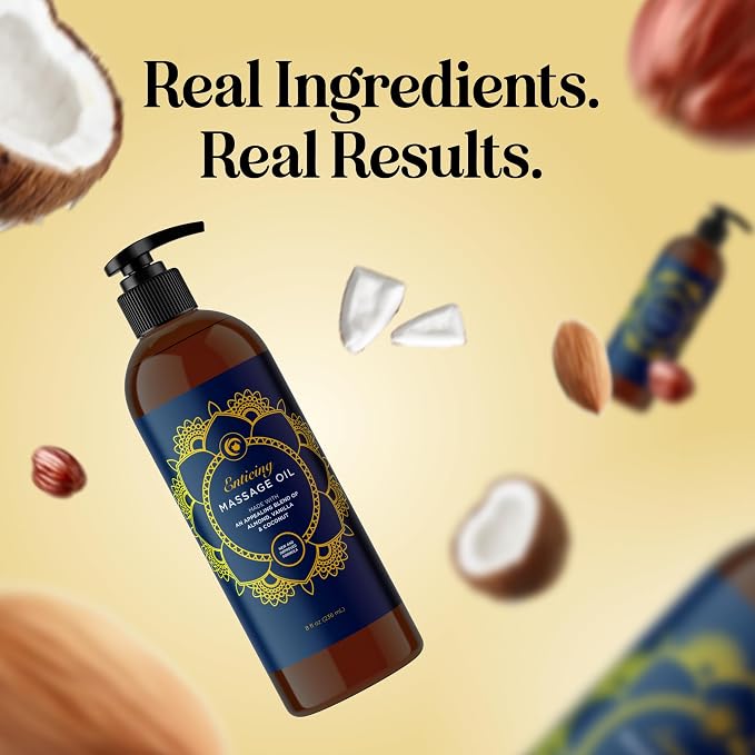 Luxurious Vanilla Massage Oil for Couples - Image 11