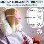 Newcotte 50 Pcs Silk Sleep Eye Mask - Image 4