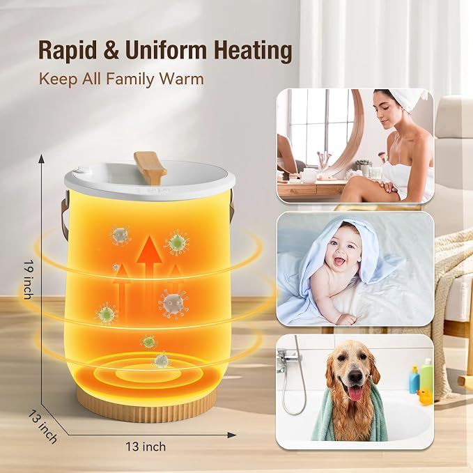 Towel Warmer for Bathroom, Portable Towel Warmer - Image 4