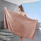 8-Piece Bath Towels Set, 2 Oversized Large Bath Towel Sheet, 2 Hand Towels and - Image 2