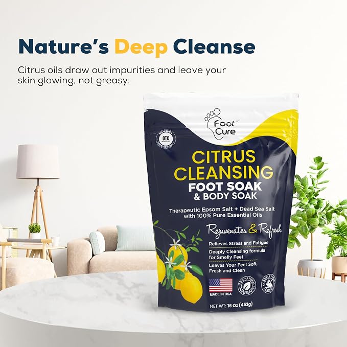 FOOT CURE Citrus Detox Foot Soak - Image 6
