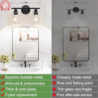 Zarbitta 2-Light Bathroom Light Fixtures, Bathroom Wall Lamp - Image 3