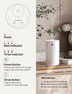 Waterless Essential Oil Diffuser, Portable Aromatherapy Diffuser - Image 3