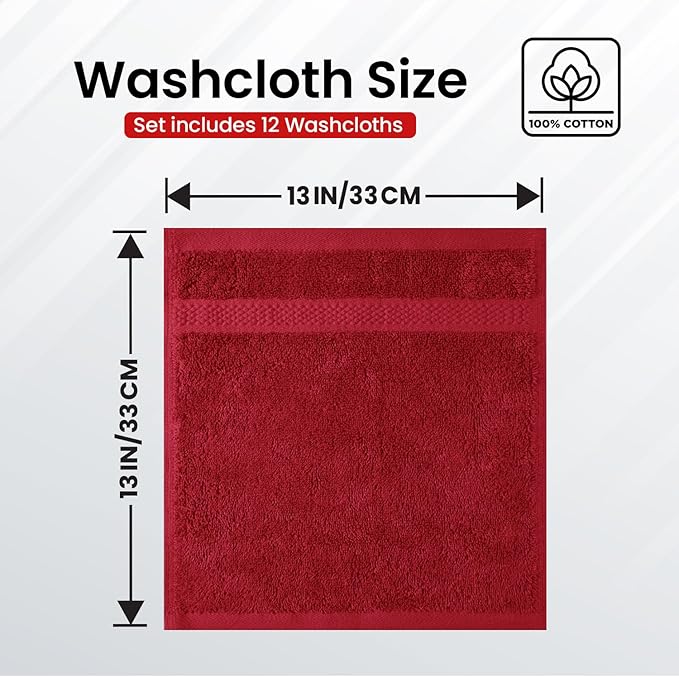 Infinitee Xclusives Luxury Wash Cloths - Image 3