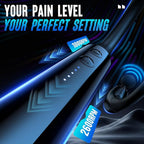 FVZ Massage Gun with Upgraded Extension Handle, 10MM Massage Gun Deep Tissue - Image 5