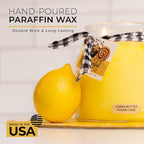 A Cheerful Giver — Lemon Butter Pound Cake - 34oz Papa Scented Candle Jar - - Image 5