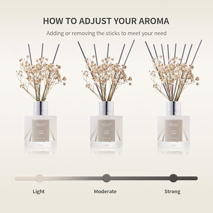 Airkeep Reed Diffuser Set, 3.38 fl oz - Image 6