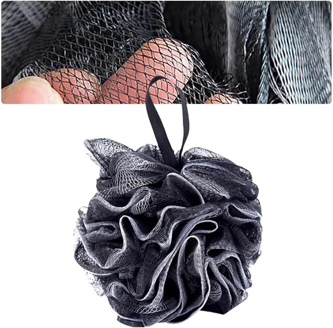 Loofah Bath Sponge, Exfoliating Bath Gloves, Loofah Exfoliating Body Scrubber - Image 4
