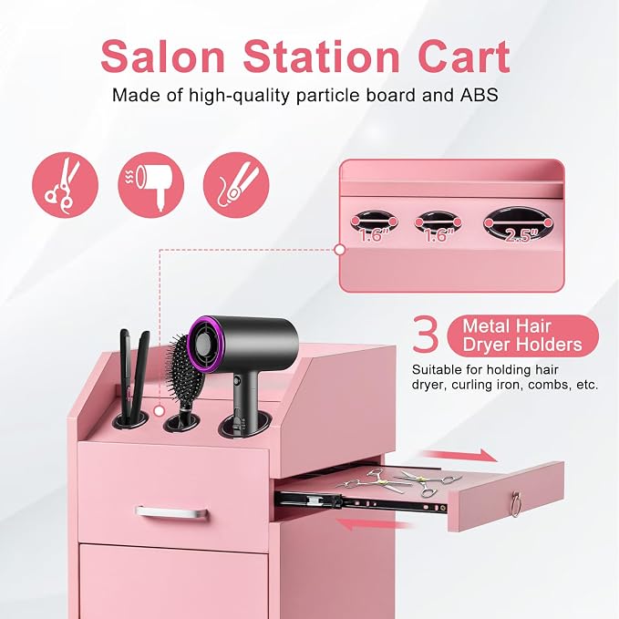 Winado Hair Salon Storage Cart - Image 5