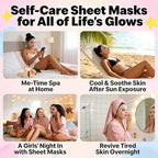 Collagen Face Masks Skincare Bulk, Hydrating Spa Face Mask Beauty - Image 3