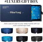Fleur&Yang Silk Sleep Mask, Adjustable Blackout Sleeping Mask - Image 6
