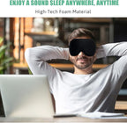 BeeVines Sleep Mask, 2 Pack 3D Contoured Sleeping Eye Masks - Image 7