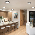 2PACK LED Flush Mount Ceiling Light Fixture, 3000K-4000K-6500K & 100W - Image 5