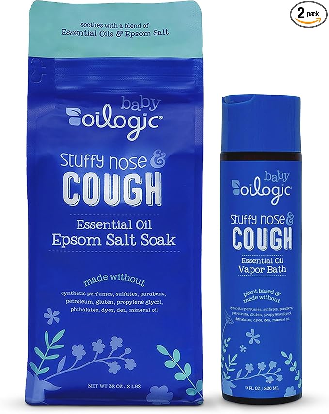 Oilogic Baby Stuffy Nose & Cough Power Bundle by Oilogic