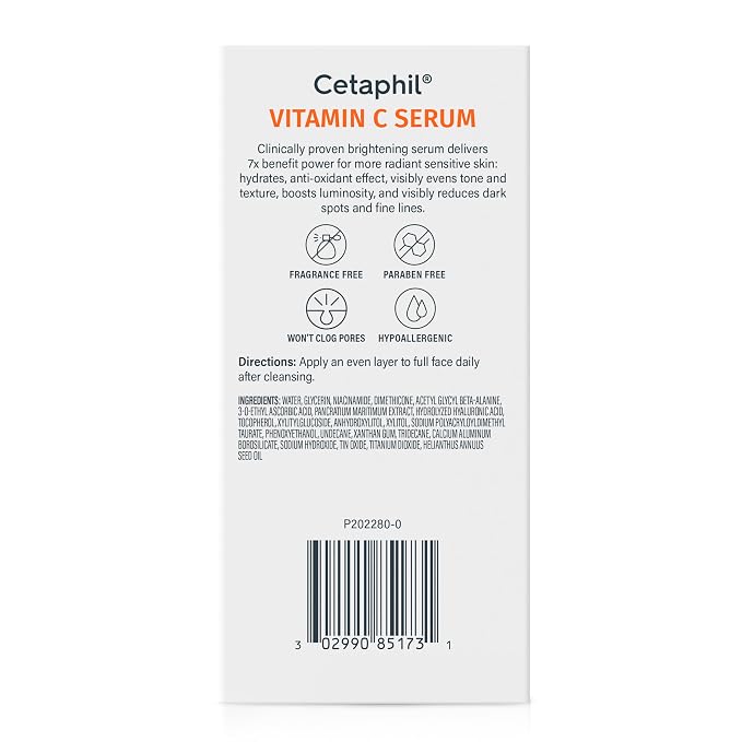 Cetaphil Vitamin C Serum, Visibly Reduces Look of Dark Spots and - Image 2