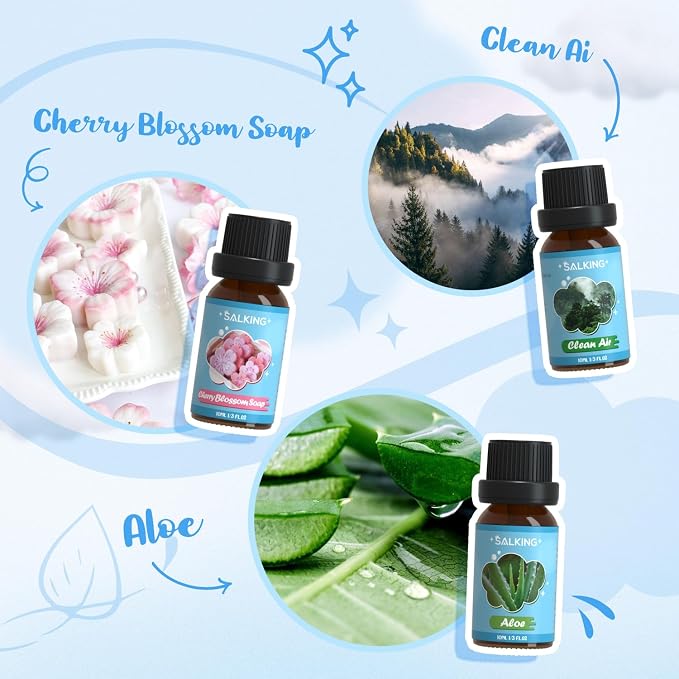 SALKING Clean Fragrance Oils, Premium Essential Oil - Image 4