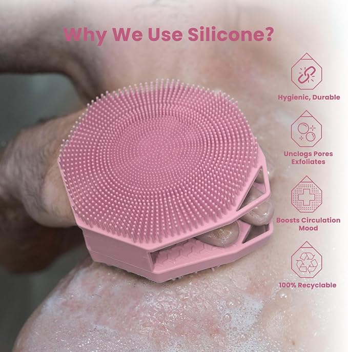 iTokGoK® Premium Silver-Infused Double-Sided Design 2-in-1 Silicone Body - Image 4