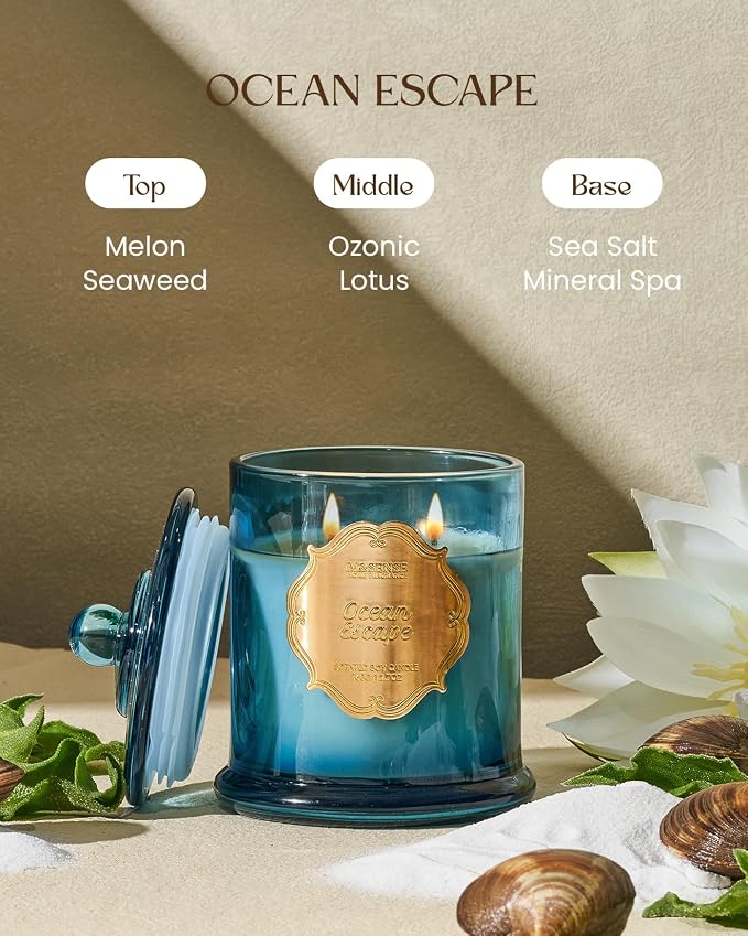 M&SENSE Summer Ocean Scented Candles - Image 2