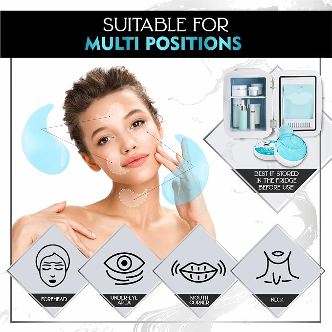 Under Eye Patches for Puffy Eyes, Dark Circles, Dull Skin - Image 6