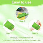 Tatuo 12 Pieces Korean Exfoliating Mitt Glove Italy Towel Body Skin Scrubber - Image 4