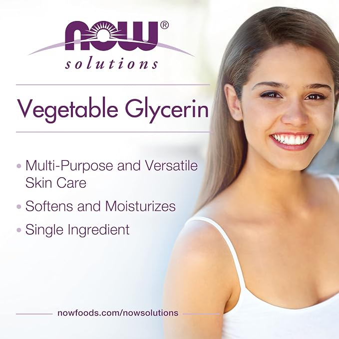 NOW Solutions, Vegetable Glycerin, 100% Pure, Versatile Skin Care, Softening - Image 5
