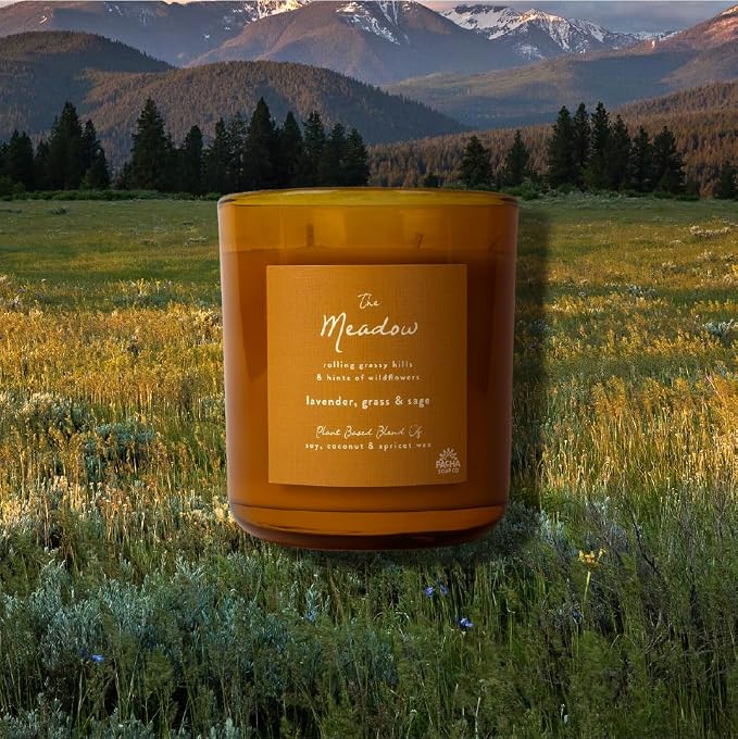 PACHA SOAP Co. Origins & Elements Candle Collection, The Meadow, 12 oz - Image 2