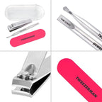 Tweezerman Mini Neon Nail Care Kit - Image 3