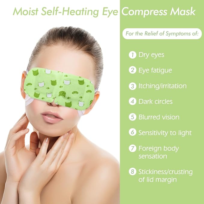 Jekeno Steam Eye Mask, 16 Packs Eye Masks - Image 3