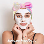 VELSCRUN Spa Headband, Makeup Face Wash Skincare Headbands, Stuff - Image 4